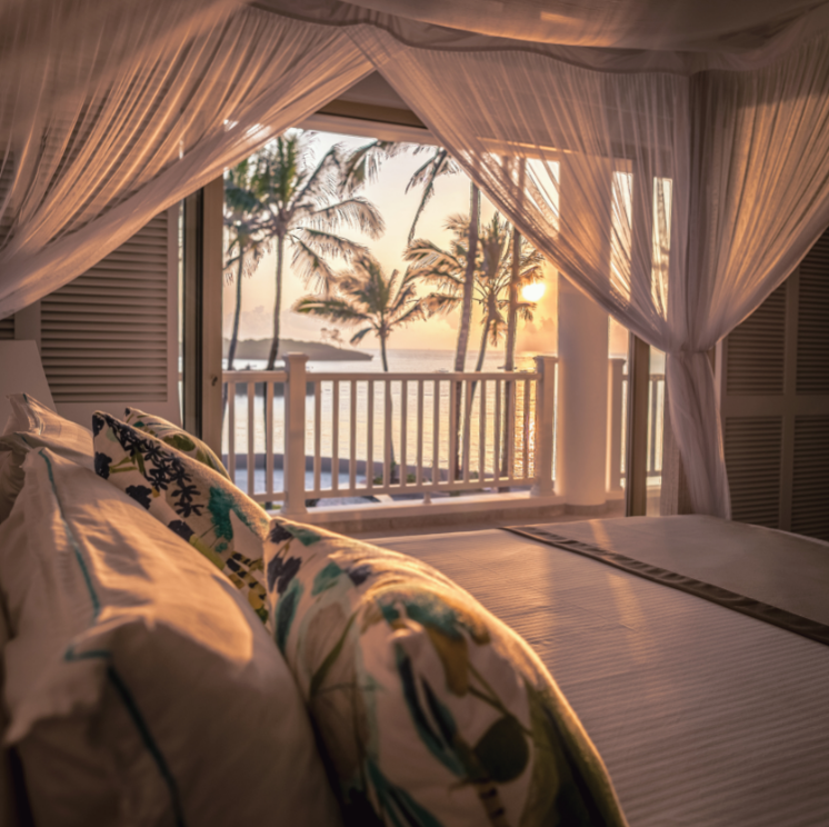 1 bedroom ocean view bed view