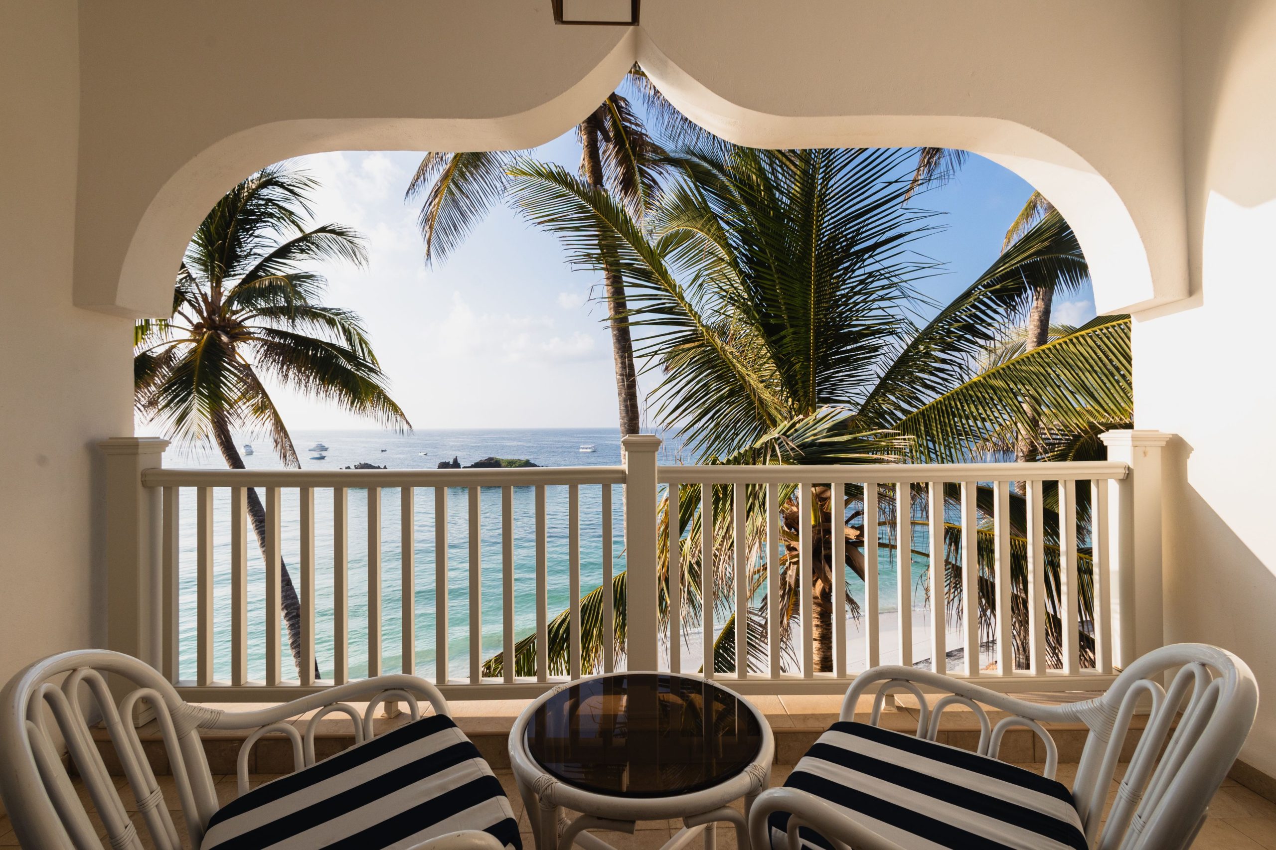 North Wing Deluxe Ocean View balcony 1 – March 2025 TC
