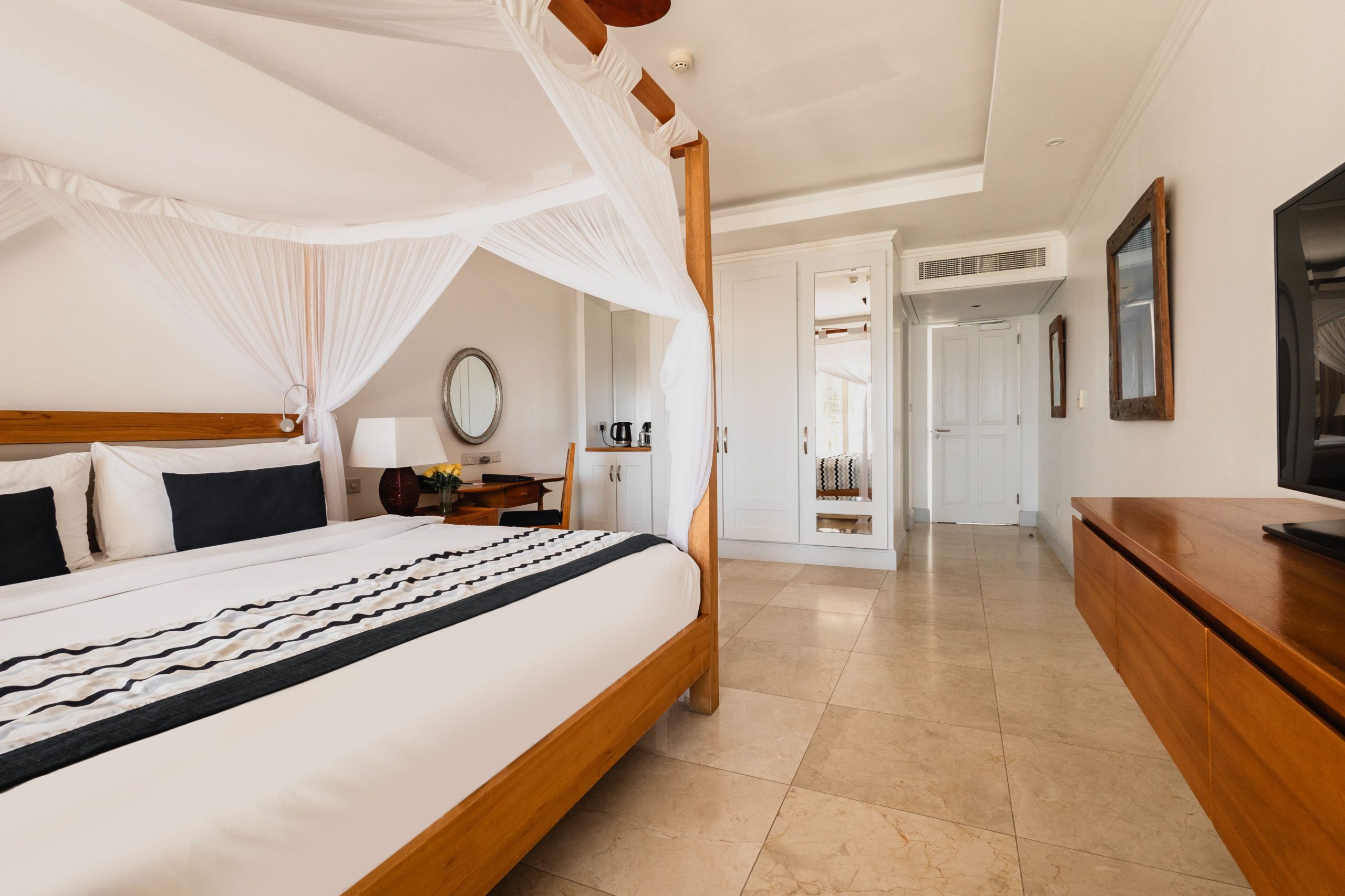 North Wing Deluxe Ocean View bedroom 4 – March 2025 TC